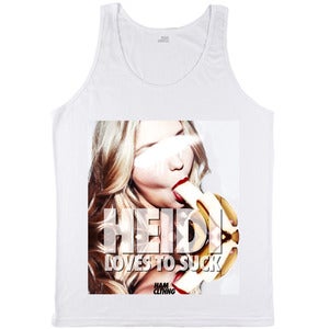 Image of Heidi Sucks - Tanktop Weiß - Mann