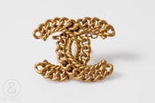Image of Chanel Brooch Pin Gold :: Vintage Accessories