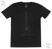 Image of Fingers Crossed Black T (Organic)
