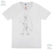Image of Mr Death White-T (Organic)