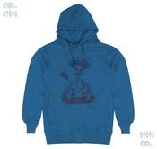 Image of Day of the Dead  Blue Hoody (Organic)