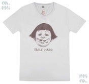 Image of Smile Hard White-T (Organic)