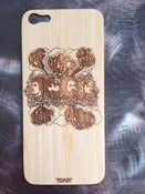 Image of "Indigo Meadow" Wooden iPhone 5 Case