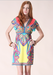 Image of Piece Print Dress