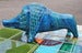 Image of Vintage Bitossi ceramic wild boar figurine by Aldo Londi (Italy) circa 1960s