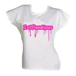 Image of Girls I <3 Pirate Kisses Skinny Fit