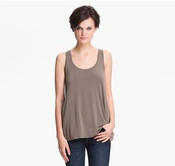 Image of Vince NEW with tags Grey stretch Tank SZ Med