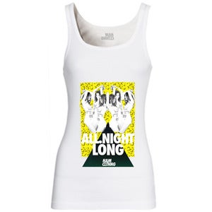 Image of All.Night.Long - Tanktop Weiß - Frau