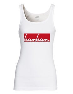 Image of hamham. -  Tanktop Weiß - Frau