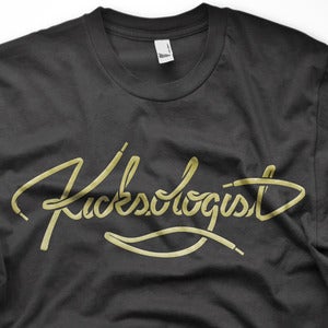 Image of Kicksologist Gold Foil Tee (Black)