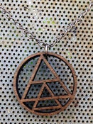 Image of Geometry Necklace #3