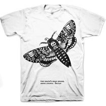 Image of DEATH'S HEAD MOTH tee shirt