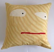 Image of Eyes hemp cushion