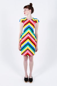 Image of Jean-Charles de Castelbajac Multi Stripe Dress
