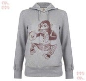 Image of Monkey Grey Hoody (Girls Organic)