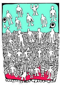 Image of "Circle of Life" ltd. edition giclee print by H.A.S.