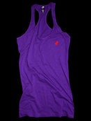 Image of Women's Amethyst DJ Roueche Dove LogoTank Top