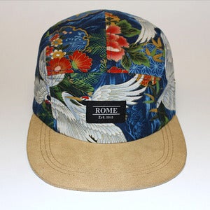 Image of ROME Blue Crowned Crane 5 panel