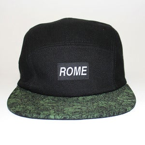 Image of ROME Floral Series Green Brim