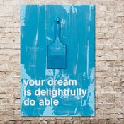 Image of paint brush dreams 18 x 24