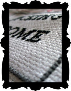 Image of Pennyroyal 'Fucking Awesome' Cross Stitch Tote
