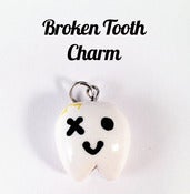 Image of Broken Tooth Charm 
