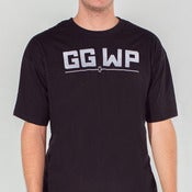 Image of "GG WP" - White on Black [Unisex Crew Neck]