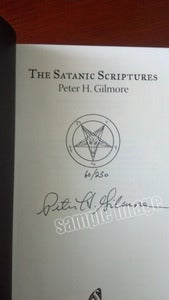 Image of Signed Slipcase "The Satanic Scriptures"