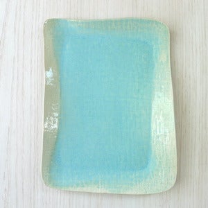Image of aqua platter #13