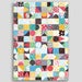 Image of Patchwork wrapping paper