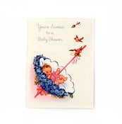 Image of {You're Invited} – Vintage Baby Shower Card g101