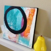 Image of ZEN ABSTRACT #32 original art on canvas
