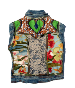 Image of Mix Master Denim Jacket- Blue