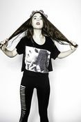 Image of MAD200 - The Nicotine Crop Tee