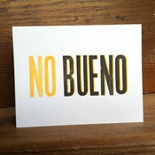 Image of NO BUENO