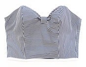 Image of Nautical Stripe Sweetheart Top 
