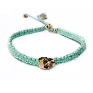 Image of 'Dead Romantics' bracelet, Veiled envy green