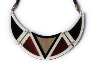 Image of Samurai necklace – Ivory 