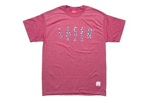 Image of Campamento tee in heather red