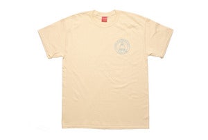 Image of Laser OG logo round in Popcorn