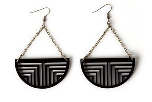 Image of Optical suspension earrings 