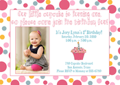 Image of Little Cupcake Invitation