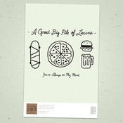 Image of A Great Big Pile of Leaves - You're Always On My Mind Album Poster