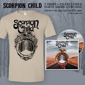 Image of Scorpion Child - Scorpion Child (CD + T-Shirt PRE-ORDER Bundle)