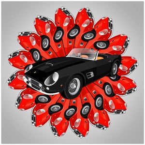 Image of Auto Spiral Series: Ferrari 250 California Spyder - Limited Edition of 20