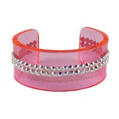 Image of Swarovski Crystal Iridescent Bangle Bracelet