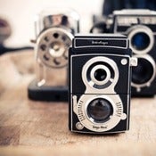 Image of Retro Camera Pencil Sharpener