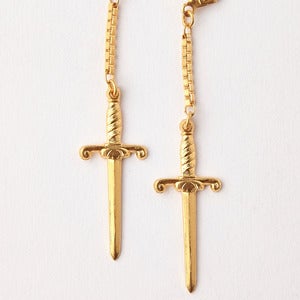 Image of Sword Earrings