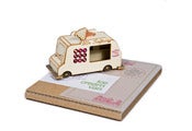 Image of Finch & Fouracre Ice-cream Van Model Kit