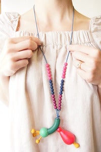 Image of I Wonder Art Necklace